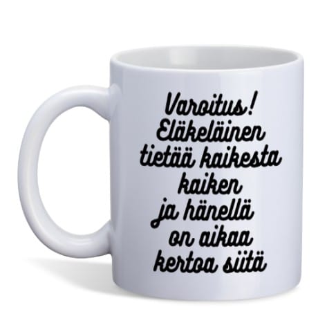 eläkeläinen muki eläkeläinen muki